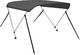 vidaXL Bimini, daszek do łodzi, 2 pałąki, antracytowy, 180x130x110 cm 3
