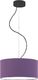 Lampa wisząca Lumes Nowoczesny okrągły żyrandol 30 cm - EX841-Hajfi - wybór kolorów Miętowy 1