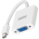 Adapter AV Unitek DisplayPort Mini - D-Sub (VGA) biały (Y-6327WH) 1