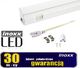 Nvox Świetlówka led liniowa t5 60cm 8w on/off zimna 6000k lampa natynkowa zintegrowana z oprawą 1