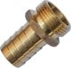 Bradas Nypel na wąż 13mm GZ 1/2" na klucz mosiądz Bradas 3349 1