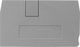 Degson Płytka końcowa do złączki szynowej 2.5mm2 DS2.5 DGN 4036 1