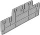 Degson Płytka końcowa do złączki szynowej 2-piętrowej DSKK4 4mm2 5835 2