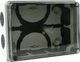 Marlanvil Puszka natynkowa z dławikami wym/wew 150x110x70 mm 10membran IP66 008.PG.K M-L 0776 1