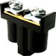 ViPlast 5szt Zacisk podwójny 2x1-4mm2 092-05 czarny 8141 ViPlast 400V 1