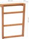 vidaXL Drabinka 40 cmcm drewno 2szt. (325278) 7