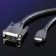 Kabel Value HDMI - DVI-D 1m czarny (11.99.5519) 2