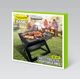 Maestro MR 1011 Grill walizkowy węglowy 36 cm x 45 cm 3