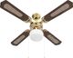 Wentylator vidaXL Sufitowy z lampą 51486 106 cm 5