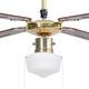 Wentylator vidaXL Sufitowy z lampą 51486 106 cm 7