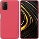 Nillkin Etui Nillkin Frosted do Xiaomi Poco M3 (Czerwone) uniwersalny 1