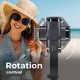 Selfie stick Partner Tele.com Zestaw / uchwyt selfie z pilotem na bluetooth triopod GIMBAL stabilizator czarny SSTR-L08 3