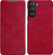 Nillkin Etui Nillkin QIN do Samsung Galaxy S21 (Czerwone) uniwersalny 1