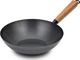 Patelnia NAVA towar w Sosnowcu - Patelnie [NAVA] Patelnia WOK KANTOŃSKI stalowy chiński głęboki 28 cm () - Morelenet_8318820 1