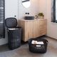 Kosz na pranie Curver Infinity Recycled 60L szary 1