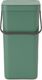 Kosz na śmieci Brabantia do segregacji zielony (129827) 10