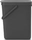 Kosz na śmieci Brabantia do segregacji szary (920023784) 9