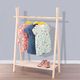 Kids Collection Stojak GARDEROBA wieszak na ubrania dziecięce odzież dla dzieci 1