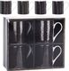 Siaki Collection Kubek porcelanowy / zestaw komplet kubków NA PREZENT 4x 200 ml () - 29409-uniw 1