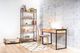 Biurko Lelu Design Orinoko biurko loft sklejka lakierowana metal kolor czarny 1