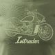 Topslang Koszulka motocyklowa z motocyklem na motor Suzuki Intruder M1800R męska khaki REGULAR S 1