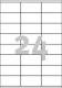 Avery Zweckform Etykiety 70x36mm - (3475) 1