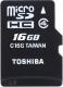 Karta Toshiba MicroSDHC 16 GB Class 4  (THN-M102K0160M2) 1