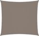 vidaXL Żagiel ogrodowy, tkanina Oxford, kwadratowy, 4x4 m, taupe 1
