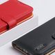 Dux Ducis Dux Ducis Hivo skórzane etui z klapką pokrowiec ze skóry naturalnej portfel na karty i dokumenty iPhone 11 Pro Max czerwony 13