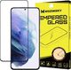 Wozinsky Wozinsky super wytrzymałe szkło hartowane Full Glue na cały ekran z ramką Case Friendly Samsung Galaxy S21+ 5G (S21 Plus 5G) czarny 1