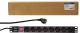LogiLink Listwa zasilająca PDU 19" 1U 8x Schuko CEE 7/3 (PDU8C01) 1