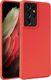 Crong Crong Color Cover - Etui Samsung Galaxy S21 Ultra (czerwony) 1