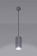 Lampa wisząca Lampex Lampa wisząca Simon 1 popiel 2