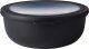 Mepal Zestaw 4 misek Cirqula okrągła 350 750 1250 2250 Nordic Black 106232041100 5