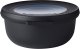 Mepal Zestaw 4 misek Cirqula okrągła 350 750 1250 2250 Nordic Black 106232041100 3