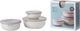 Mepal Zestaw 3 misek Cirqula okrągła 350 750 1250 Nordic White 106230032500 4