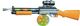 Lean Sport Pistolet Broń Karabin AK 868-1 Świeci Gra 3