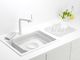Brabantia Pojemnik do zmywania z ociekaczem SinkSide jasnoszary 302688 3