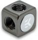 EK Water Blocks EK-AF X-Splitter G1/4", ciemny niklowany (3831109847152) 3