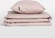 HOP DESIGN Pościel bawełna 180x200 oraz 2x70x80 Brudny Róż 10