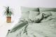 HOP DESIGN Pościel bawełna 220x200 oraz 2x70x80 Zieleń 1