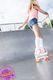 Nijdam Wrotki Rave Skate regulowane dla dzieci r. 38-41 5