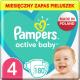 Pampers Pieluchy Active Baby 4, 9-14 kg, 180 szt. 1
