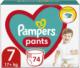 Pampers Pieluchomajtki Pants 7, 17+ kg, 74 szt. 8