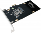 Kontroler LogiLink PCIe 2.0 x1 - 1x mSATA + 1x SATA 3 (PC0079) 1