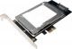 Kontroler LogiLink PCIe 2.0 x1 - 1x mSATA + 1x SATA 3 (PC0079) 5