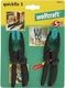Wolfcraft MINI KLESZCZE ZACISKOWE WOLFCRAFT - QUICKX S 30 [2 SZT.] WF3453000 WOLFCRAFT 1