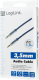Kabel LogiLink Jack 3.5mm - Jack 3.5mm 1m niebieski (CA10100) 3