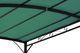 Uniprodo Zadaszenie ogrodowe altana wolnostojąca 2.6 x 3 x 2.5 m zielona Zadaszenie ogrodowe altana wolnostojąca 2.6 x 3 x 2.5 m zielona 5