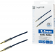 Kabel LogiLink Jack 3.5mm - Jack 3.5mm 0.5m niebieski (CA10050) 3